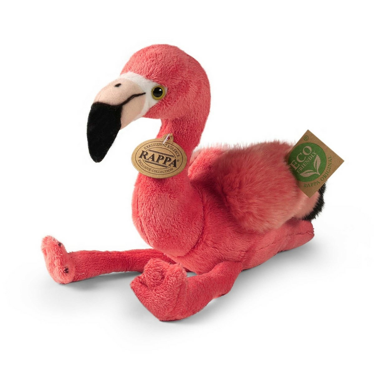 Rappa Plyšový plameňák 23 cm ECO - FRIENDLY Rappa