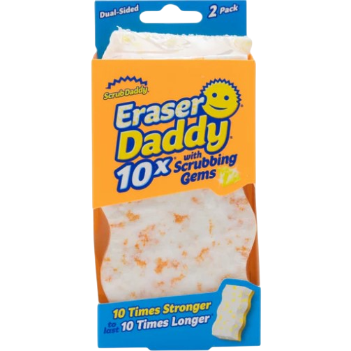 Scrub Daddy Eraser Daddy 10x silnější zázračné houbičky 2 ks Scrub Daddy