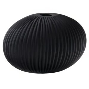 &Scaron;ed&aacute; skleněn&aacute; v&aacute;za Kave Home Nivra 15 cm