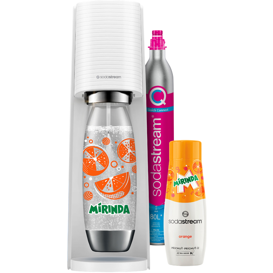 Sodastream Terra White Mirinda MegaPack CQC Sodastream