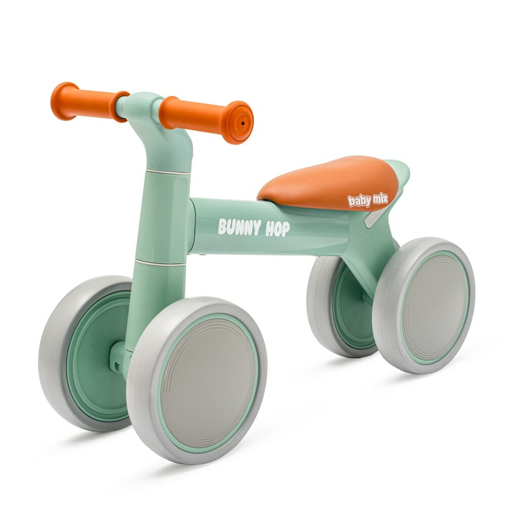 Dětské odrážedlo Baby Mix Bunny Hop Ultralight zelené Baby Mix