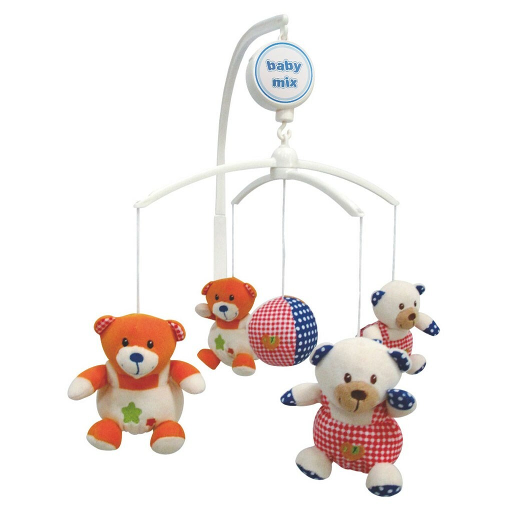 Kolotoč nad postýlku Baby Mix Medvídci Baby Mix