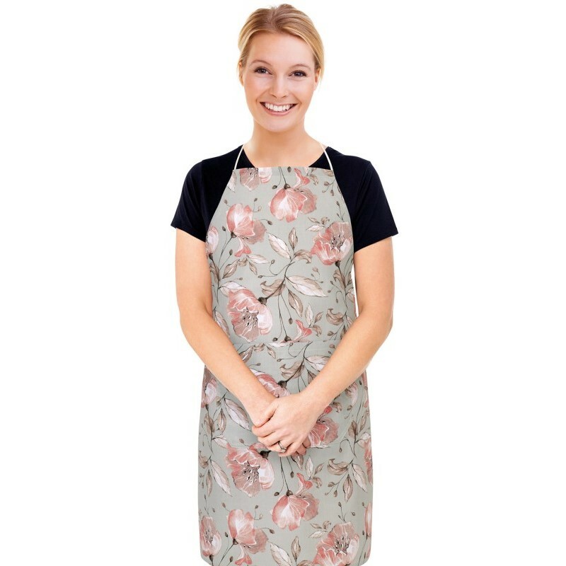 Bellatex Zástěra Adéla Lilie losos