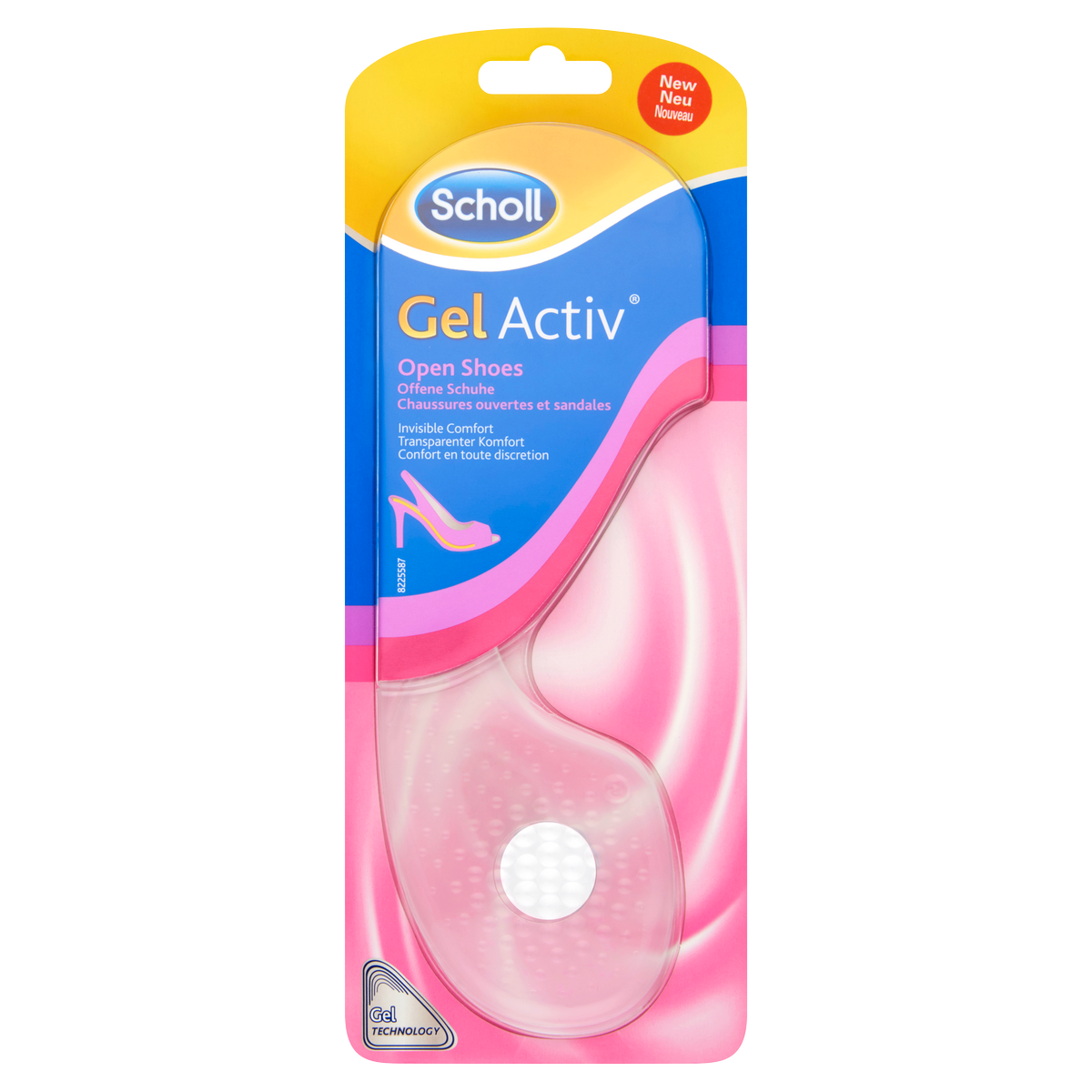 Scholl Vložky pro otevřenou obuv GelActiv Scholl