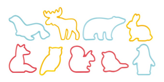 Tescoma Vykrajovátka zvířátka Delícia Kids