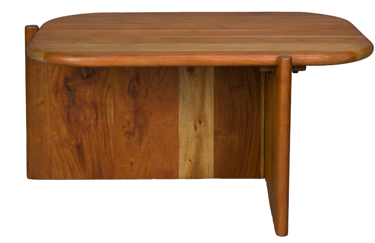 Dutchbone Dřevěný nízký konferenční stolek FELLER 75 x 50 cm