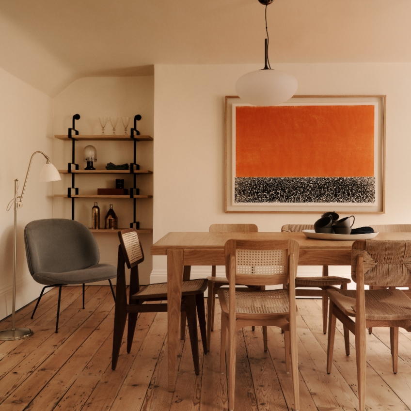 GUBI Lounge křeslo Beetle