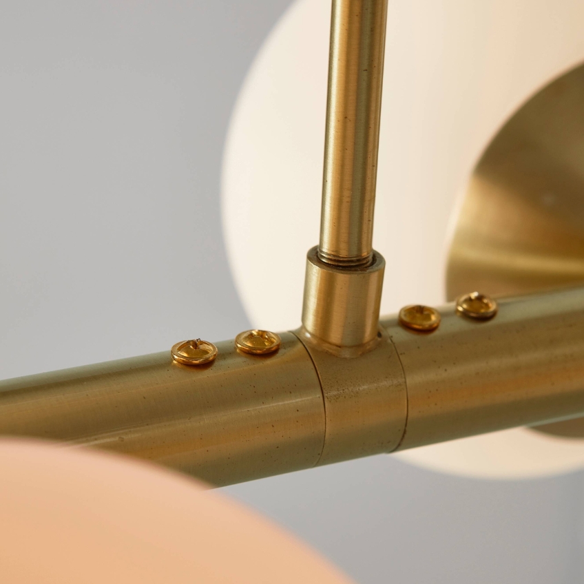 Jotex Skleněné závěsné světlo EKMAN 104 cm