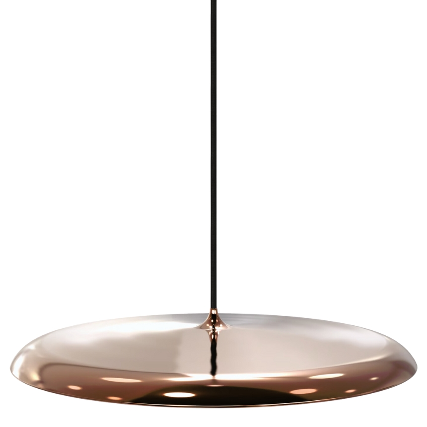 Nordlux Měděné kovové závěsné LED světlo Artist 40 cm