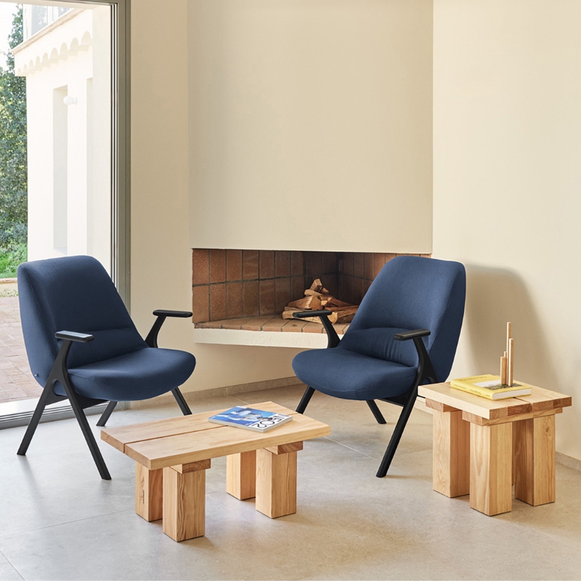 Teulat Dřevěný konferenční stolek Banda 80 x 45 cm