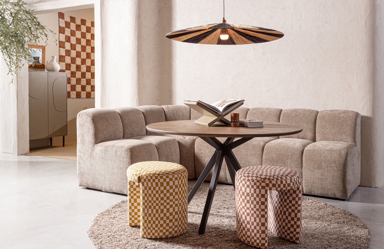 WOOOD Kovová stolová podnož Holland 80 x 80 cm