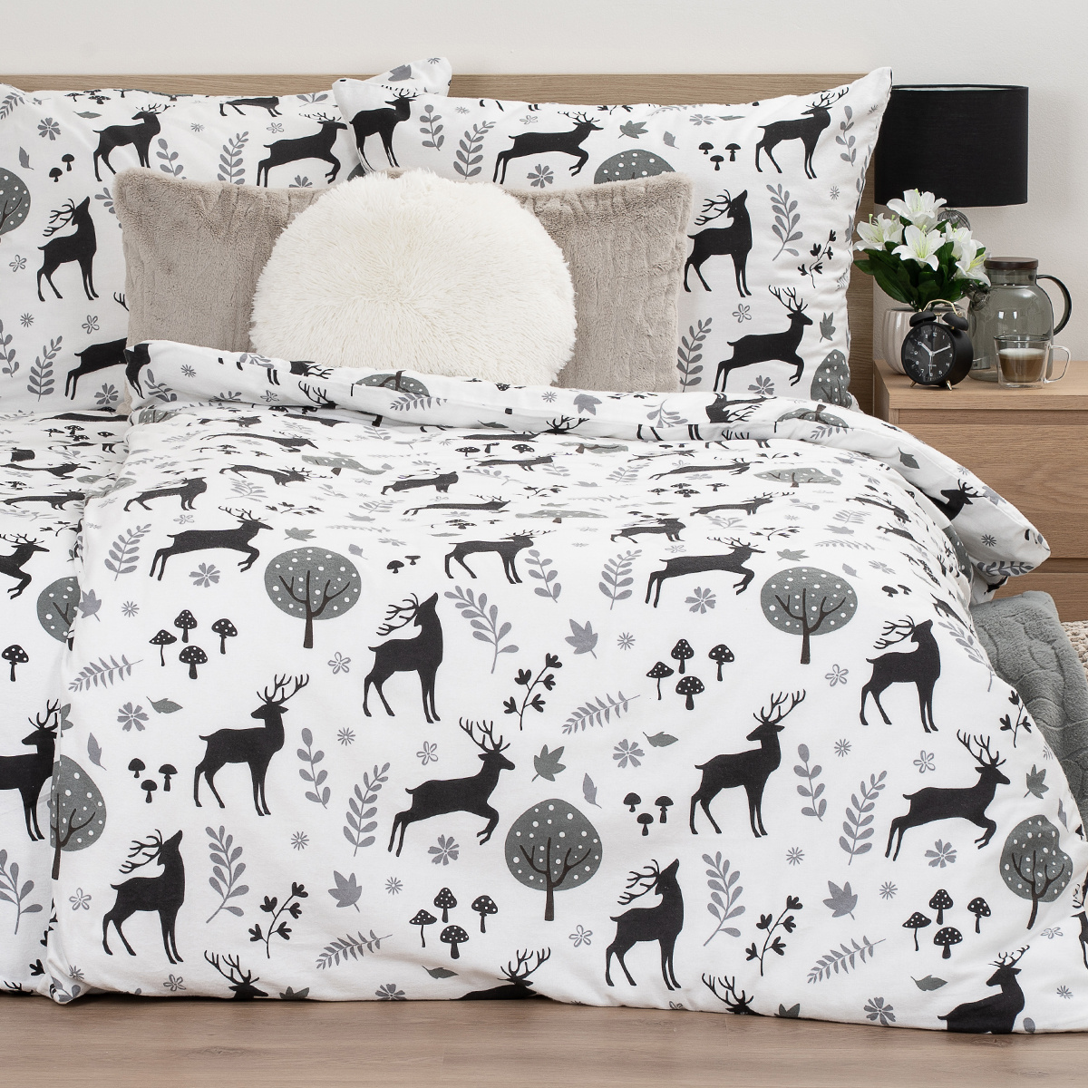 4Home Flanelové povlečení Autumn Forest