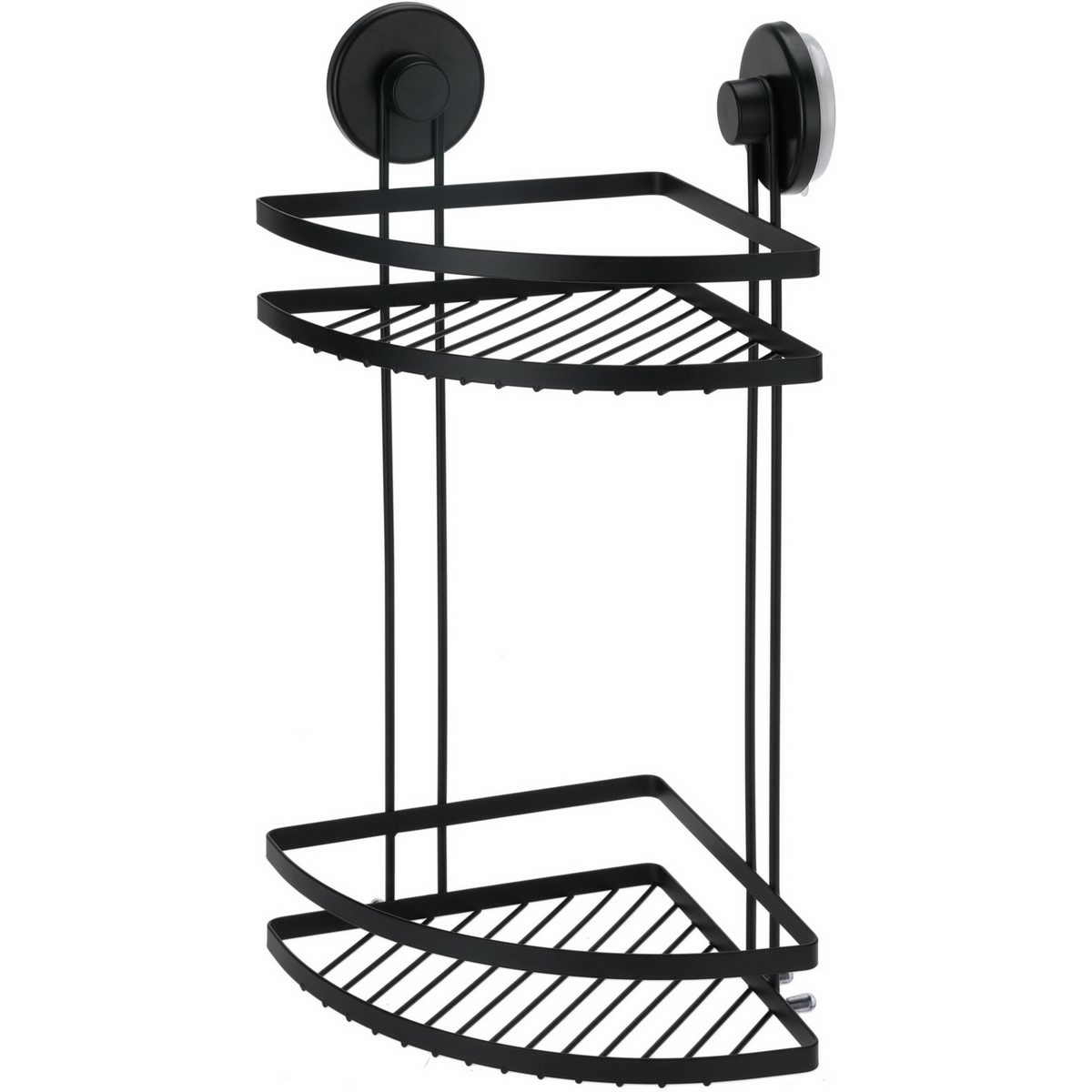 Bathroom Solutions Koupelnová rohová police 2 patra 25 x 18 x 37 cm