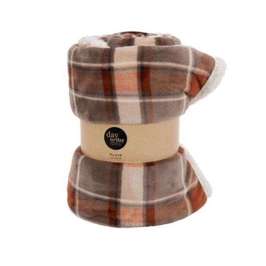 Beránková deka Classic hnědá