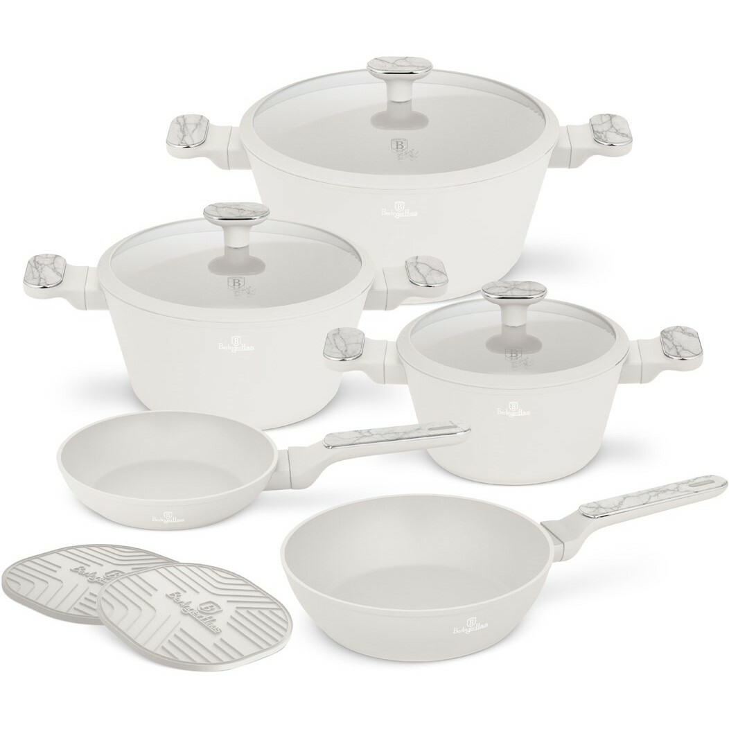 BerlingerHaus Sada nádobí s titanovým povrchem Sahara Marble