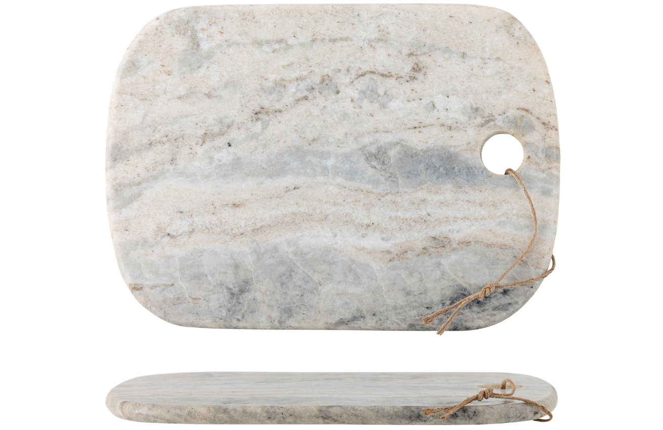 Bloomingville Bílé mramorové servírovací prkénko Sibelle 30
