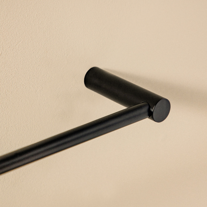 Cosmic Bílý kovový držák na ručníky Logic 40 cm