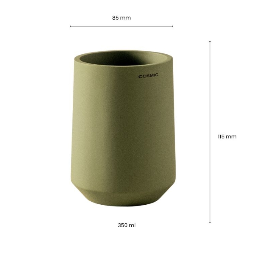 Cosmic Černý stojan na zubní kartáčky Saona