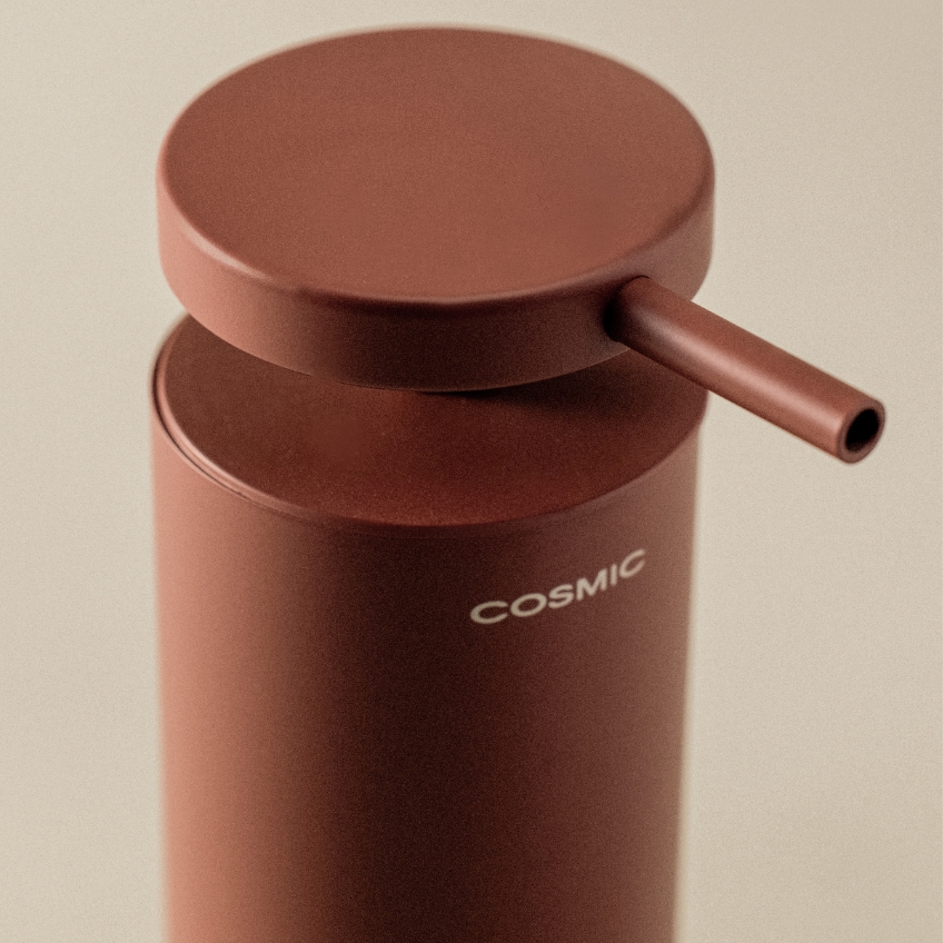 Cosmic Zelený kovový dávkovač mýdla Geyser