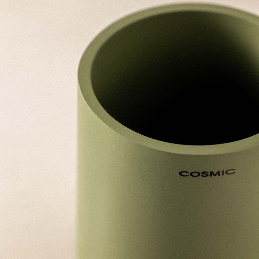 Cosmic Zelený stojan na zubní kartáčky Saona