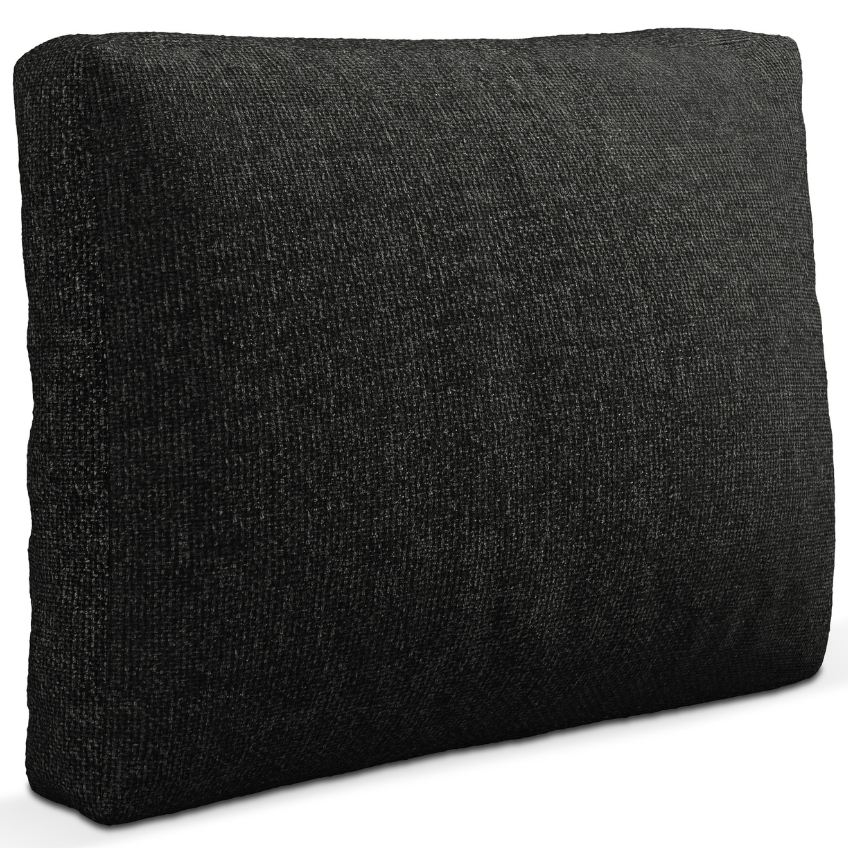 Cosmopolitan Design Černý polštář Camden 60 x 40 cm