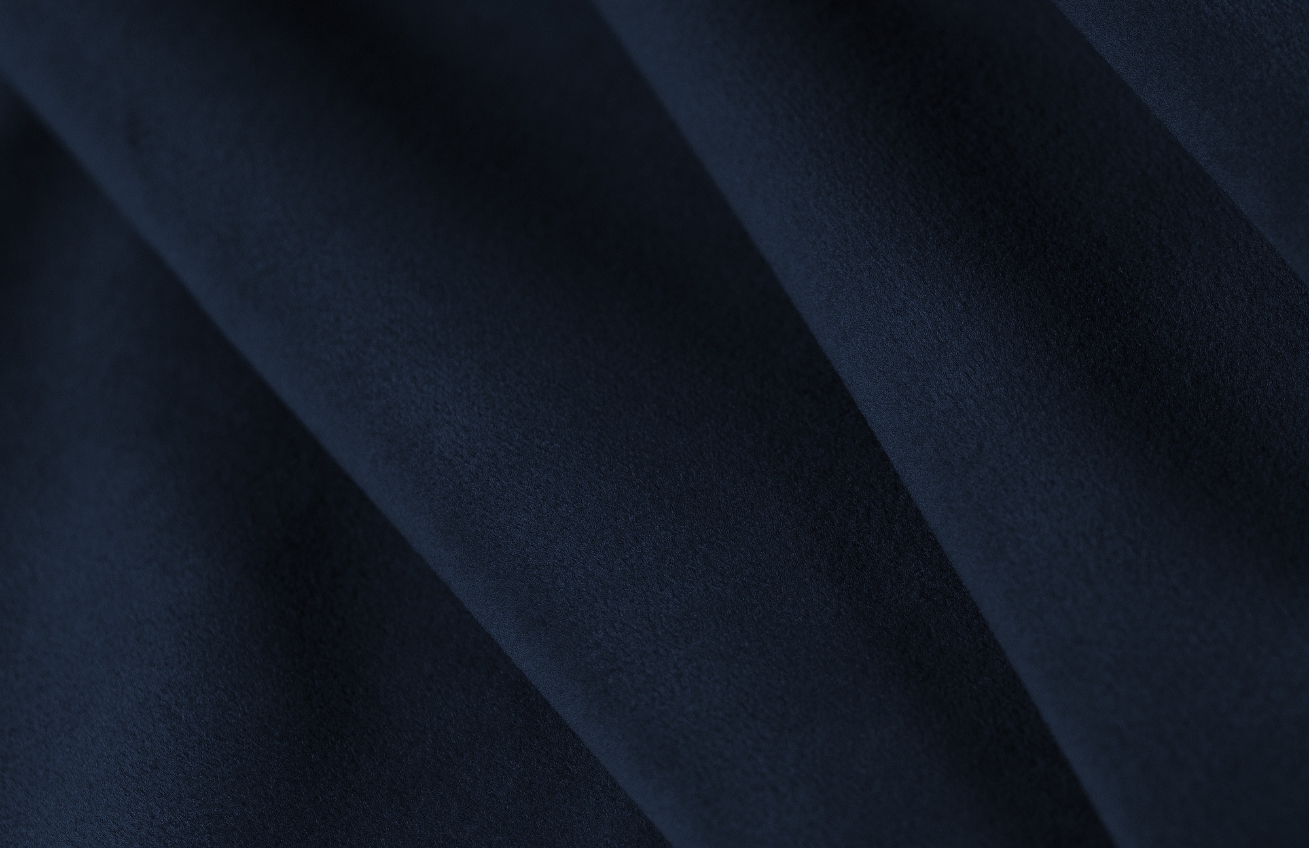 Cosmopolitan Design Královsky modrá sametová trojmístná pohovka Sydney 295 cm