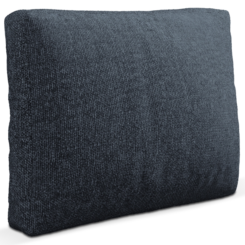 Cosmopolitan Design Modrý polštář Camden 60 x 40 cm