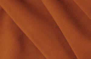 Cosmopolitan Design Terakotově oranžová sametová rohová pohovka Sydney 320 cm