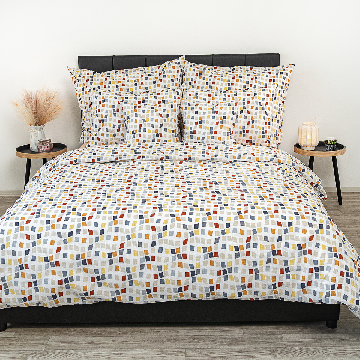 Kvalitex Krepové povlečení Mozaika