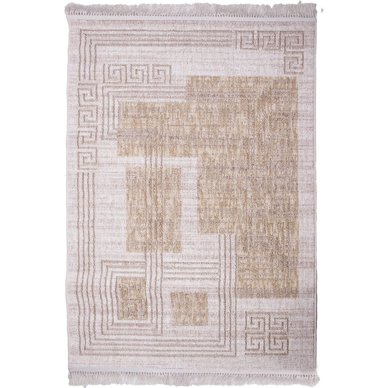 Koberec BENITA 085 žlutá-krémová - 160x230 cm