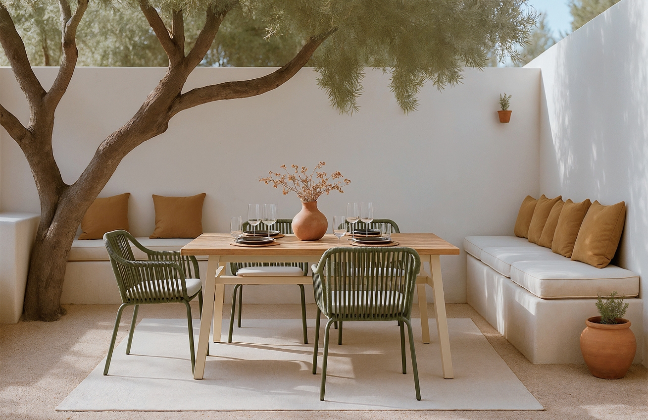 Somcasa Zelená zahradní židle Penny