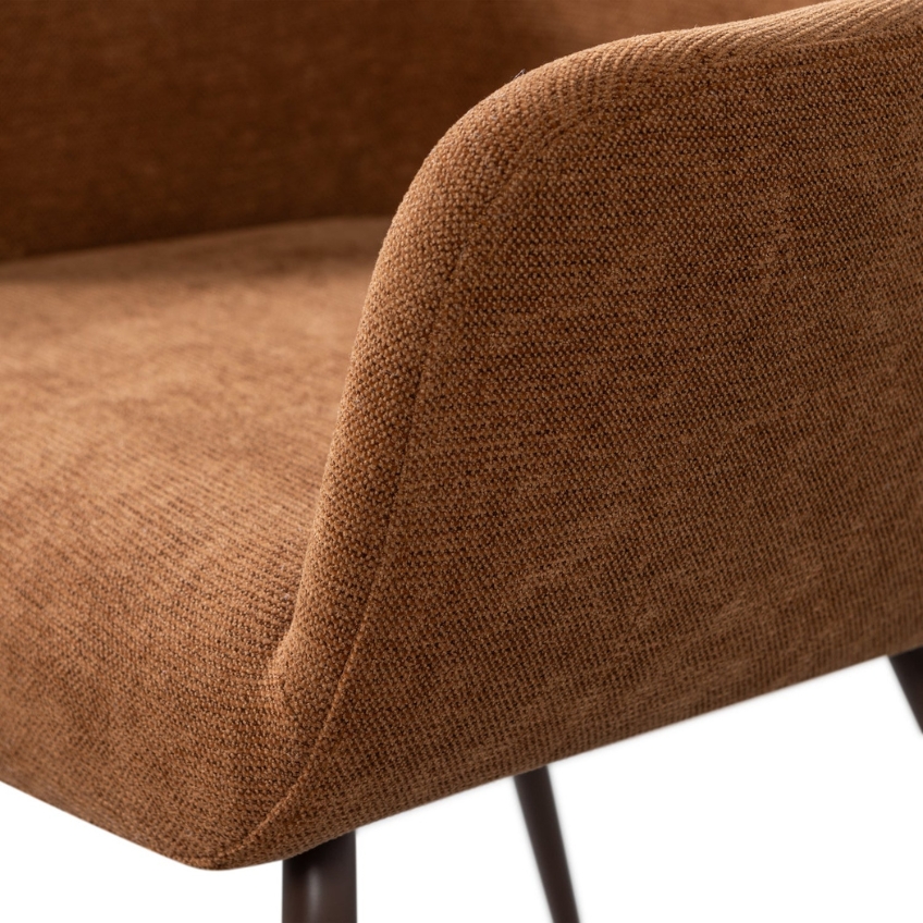 WOOOD Hnědá jídelní židle Ginny