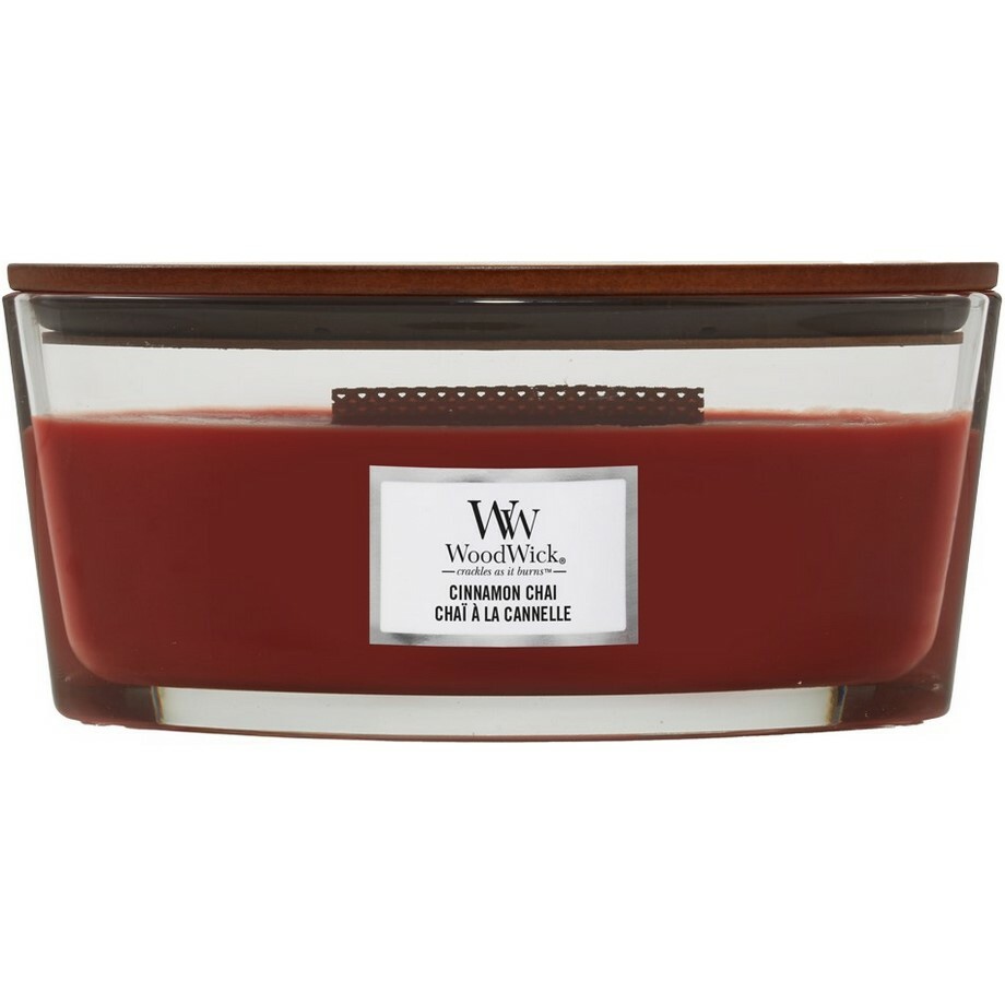 WoodWick Vonná svíčka loď Cinnamon Chai
