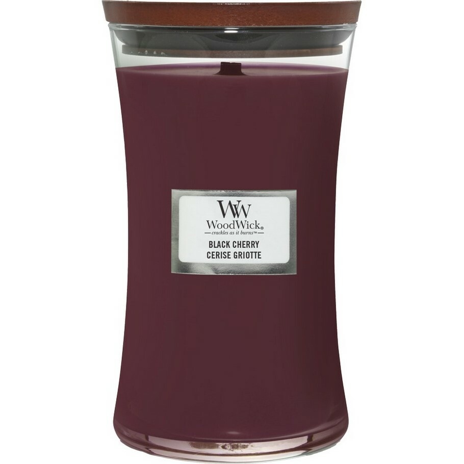 WoodWick Vonná svíčka váza velká Black Cherry