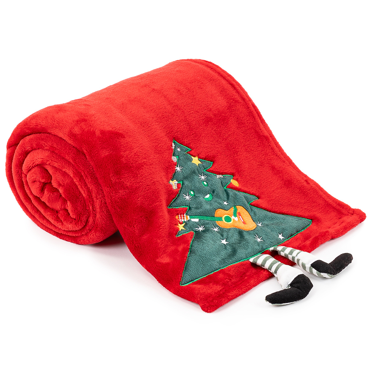 4Home Vánoční deka Merry Christmas tree