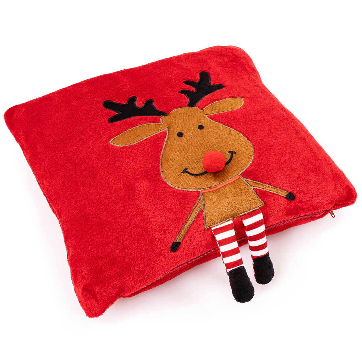 4Home Vánoční povlak na polštářek Happy Reindeer