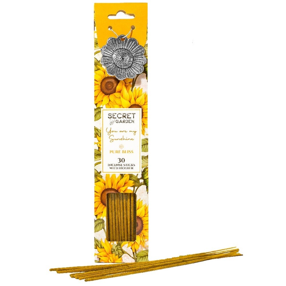 Arome Secret garden 30 vonných tyčinek + kovový držák