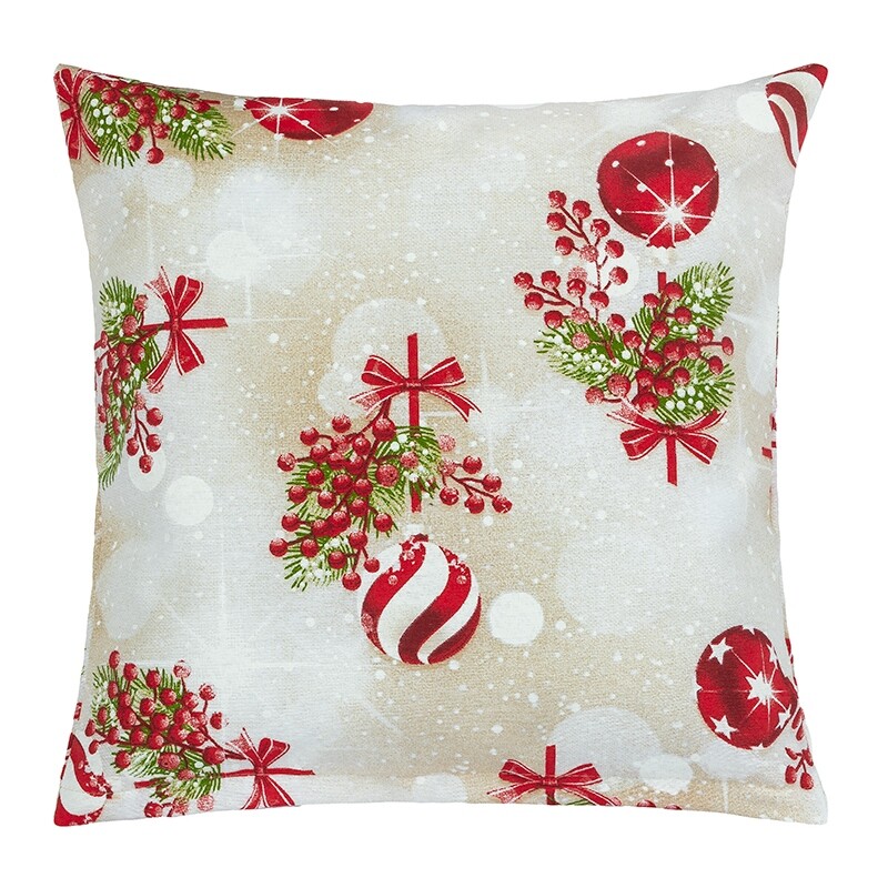 Bellatex Polštářek Vánoce Cesmína