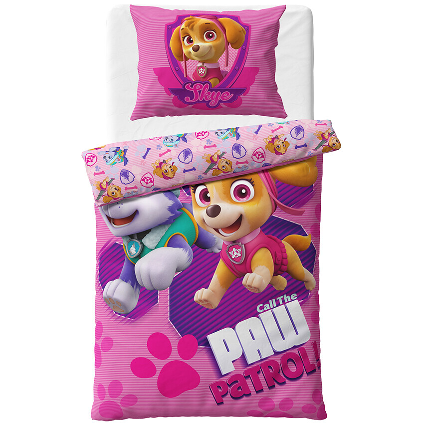 Carbotex Mikroplyšové povlečení Tlapková Patrola Odvážné záchranářky