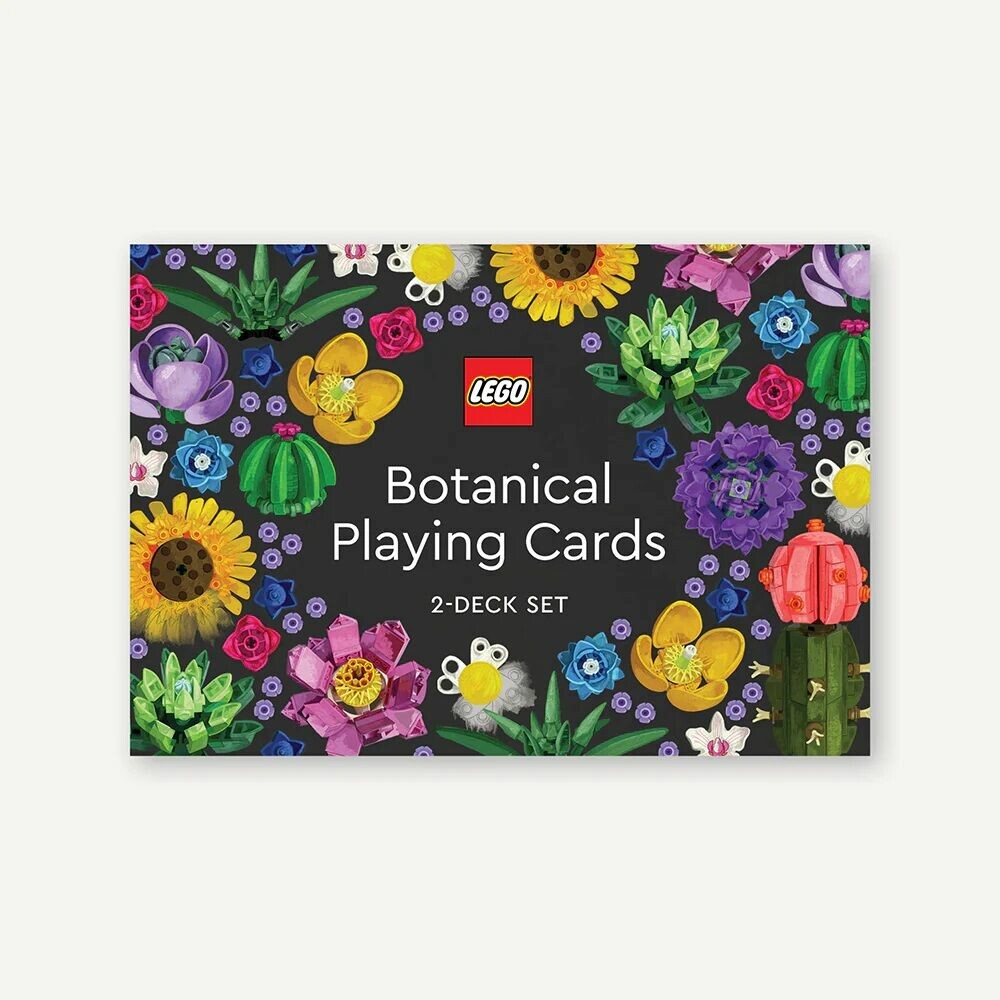 Chronicle Books LEGO® Sada botanických hracích karet