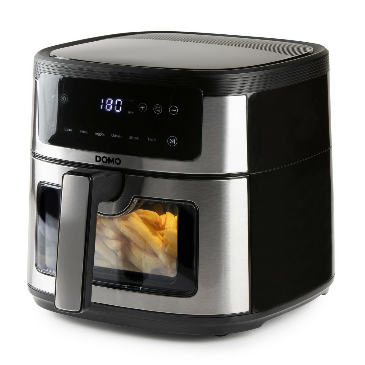 DOMO DO548FR horkovzdušná fritéza s průzorem