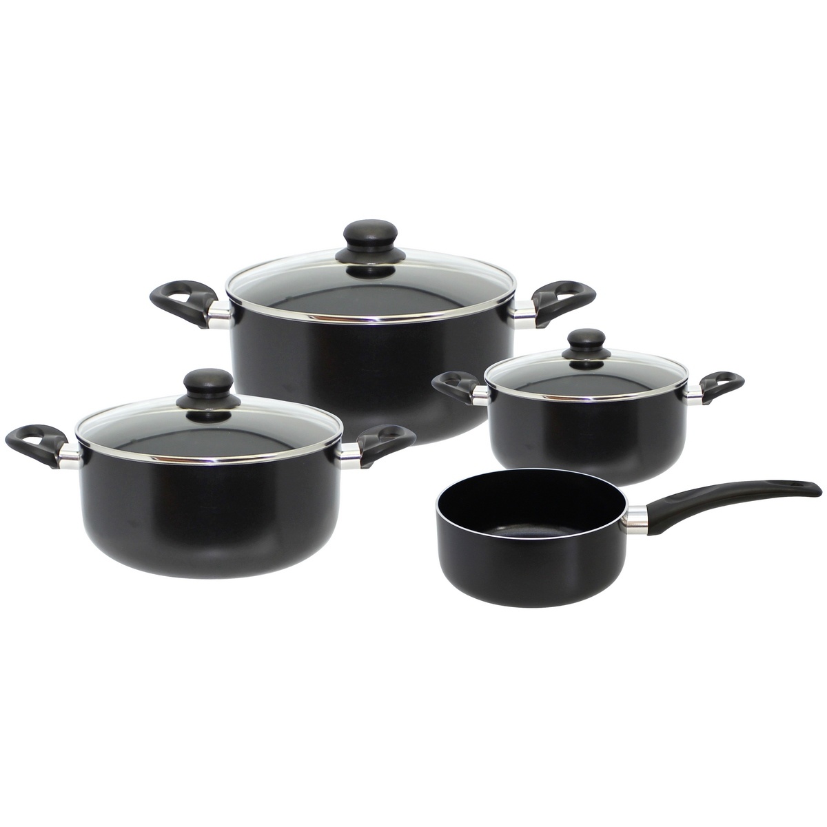 Elo 48004 Basic 4dílná sada hliníkových hrnců Metis Elo