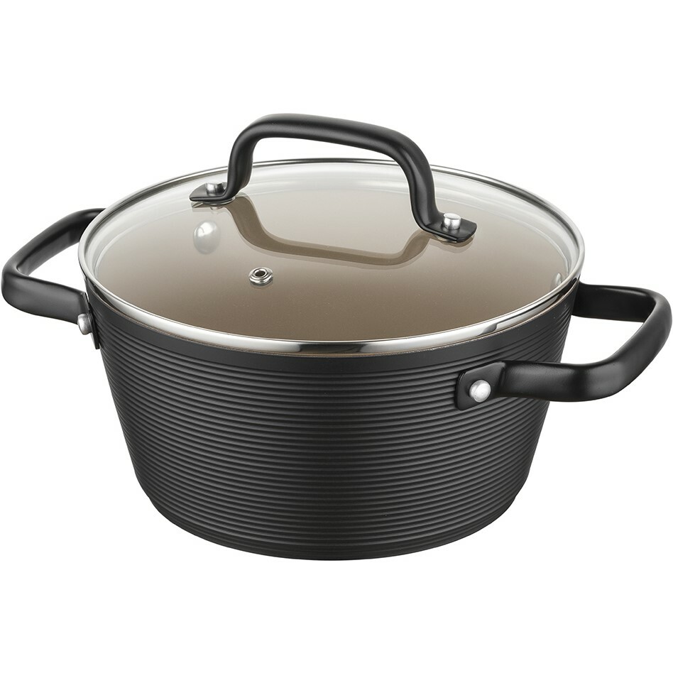 Florina Hliníkový hrnec Carina Black 2