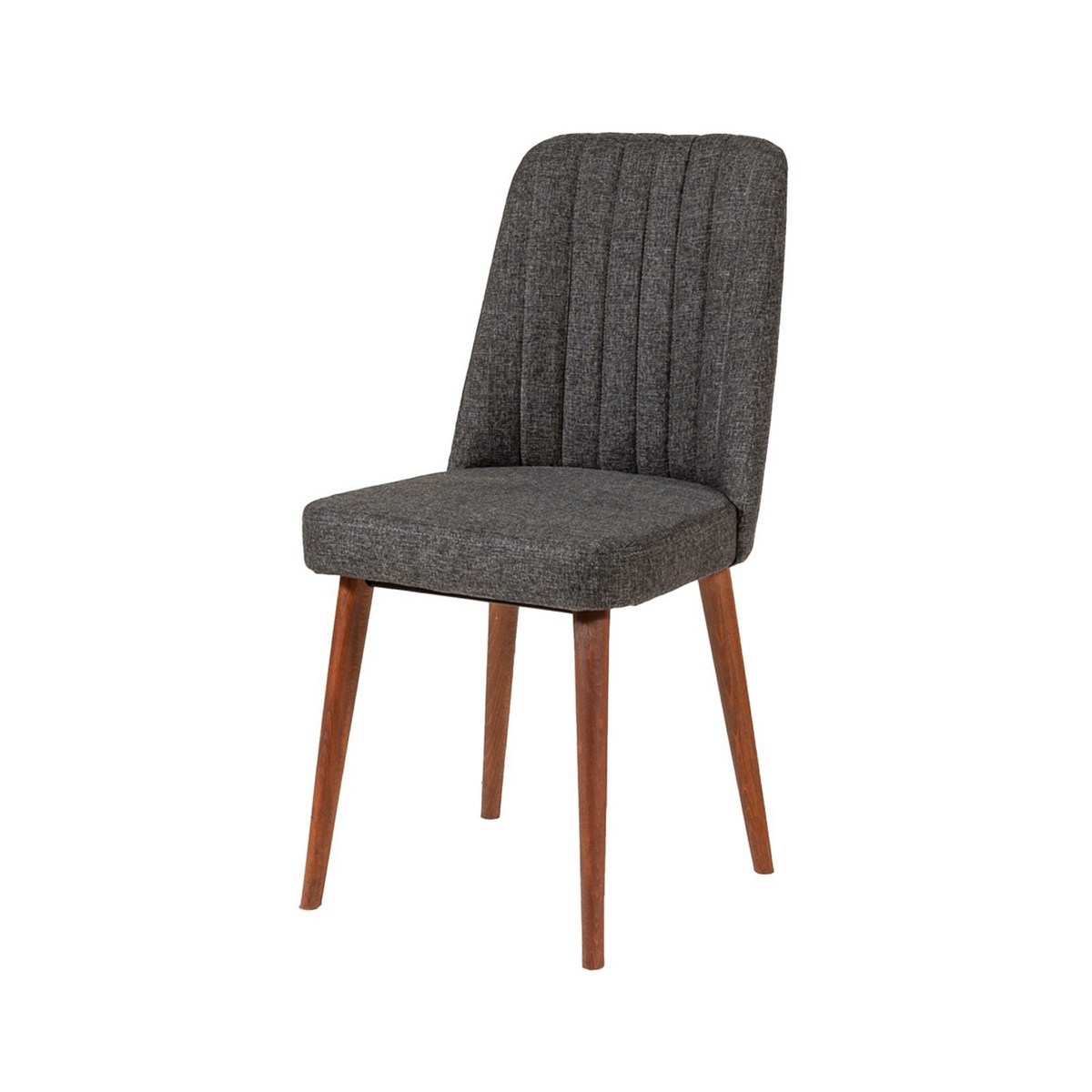 Jídelní židle Vina Anthracite and Walnut Hanah Home