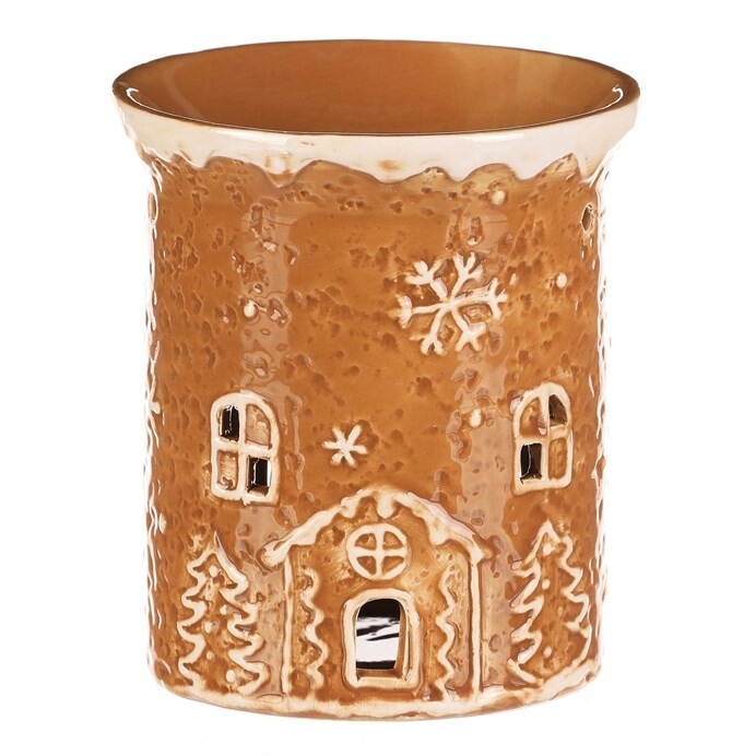 Keramická aroma lampa perníkový domek