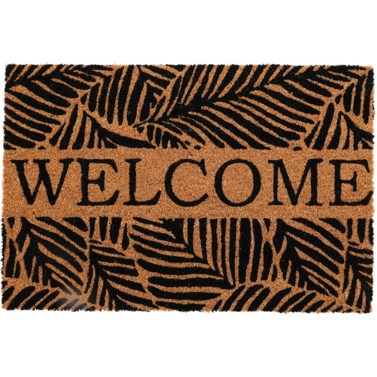 Kokosová rohožka Welcome leaves
