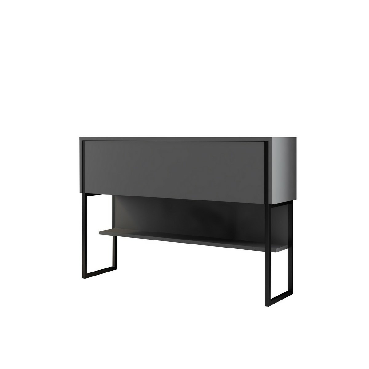 Komoda Luxe Anthracite and Black Hanah Home