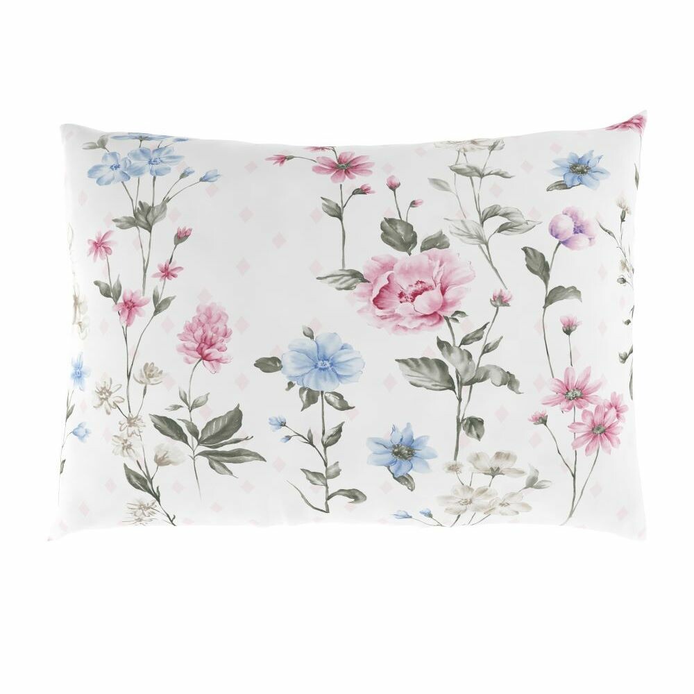 Kvalitex Povlak na polštář Louka růžová