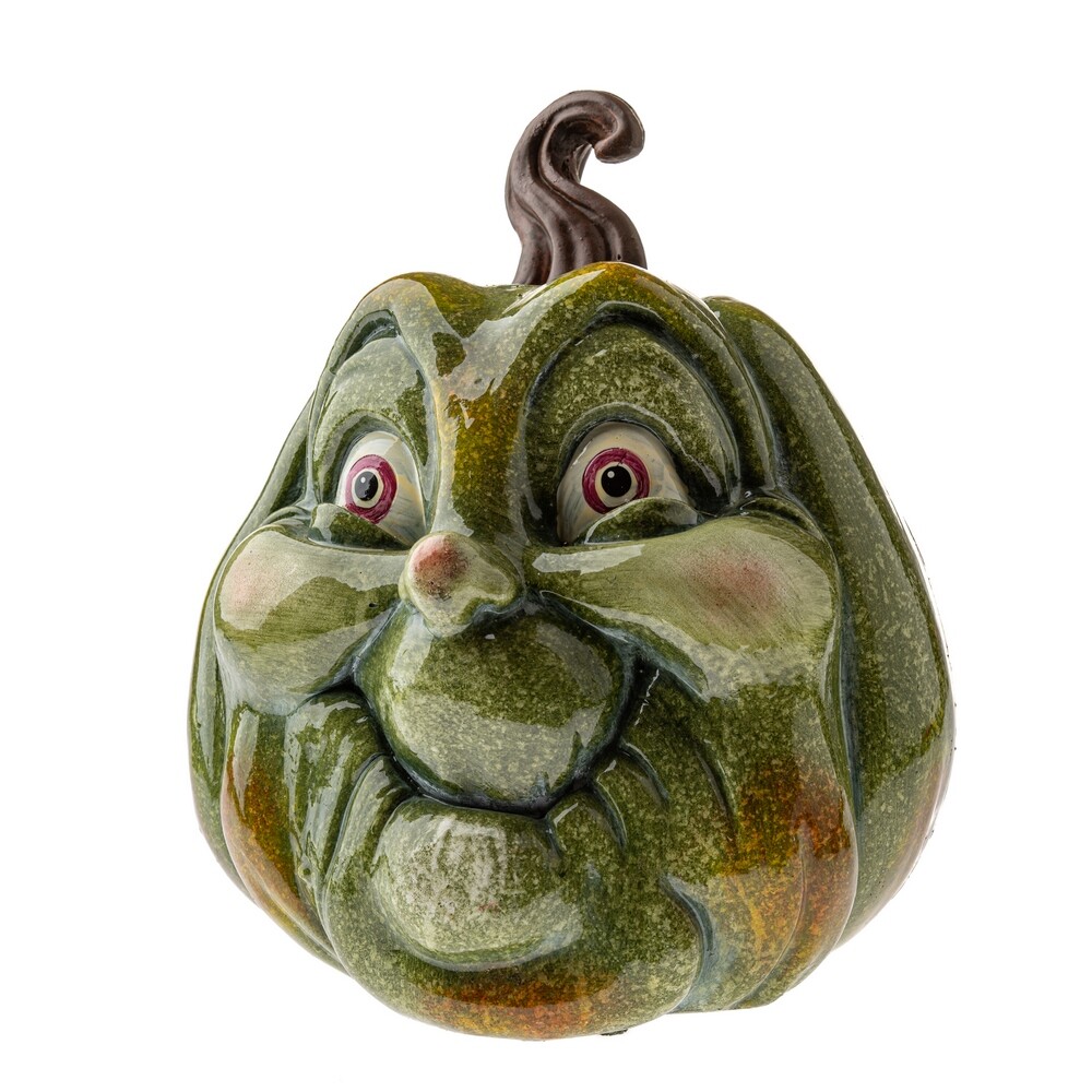 Podzimní dekorace Dýně s tváří