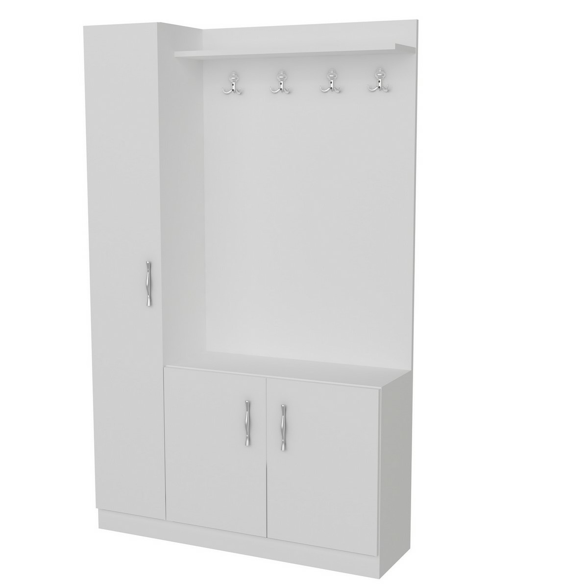 Předsíňová sestava Naturel White Hanah Home